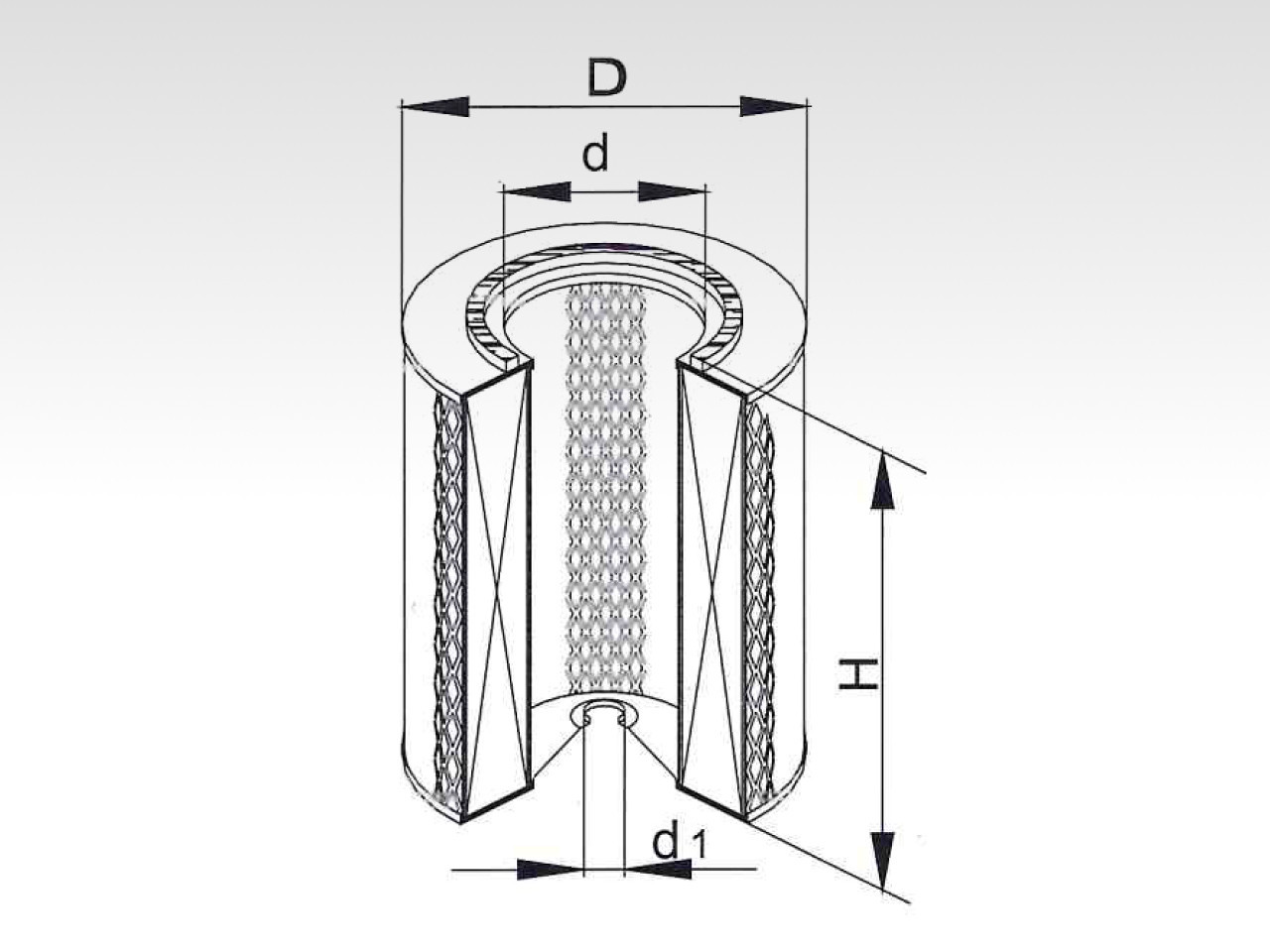 Воздушный фильтр фильтр NEVSKY FILTER NF45111