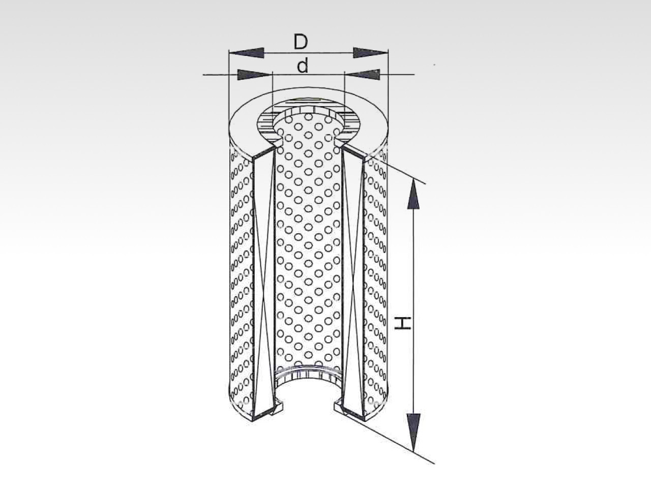Фильтр для тепловозов и судов, Масляный фильтр фильтр NEVSKY FILTER NF1915