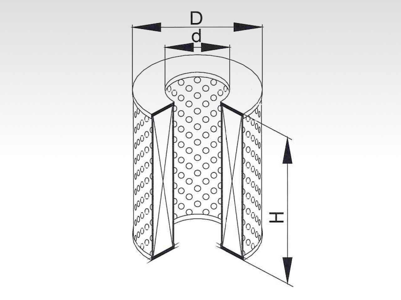 Фильтр для тепловозов и судов, Масляный фильтр фильтр NEVSKY FILTER NF1715K