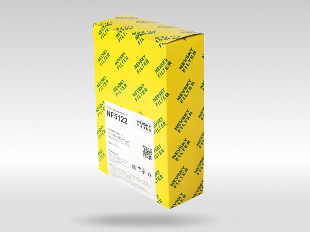 Воздушный фильтр фильтр NEVSKY FILTER NF5122