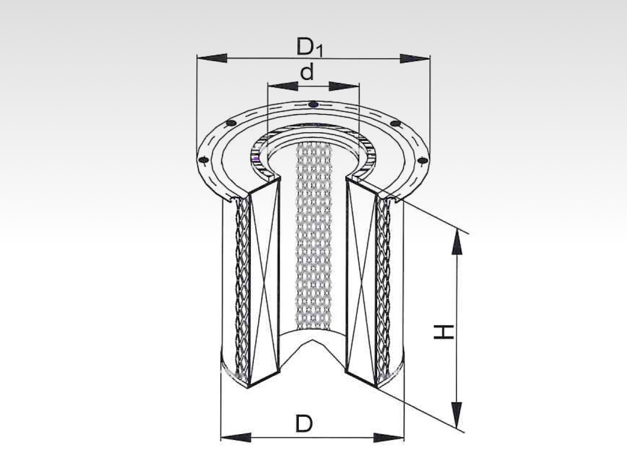 Воздушный фильтр фильтр NEVSKY FILTER NF4623