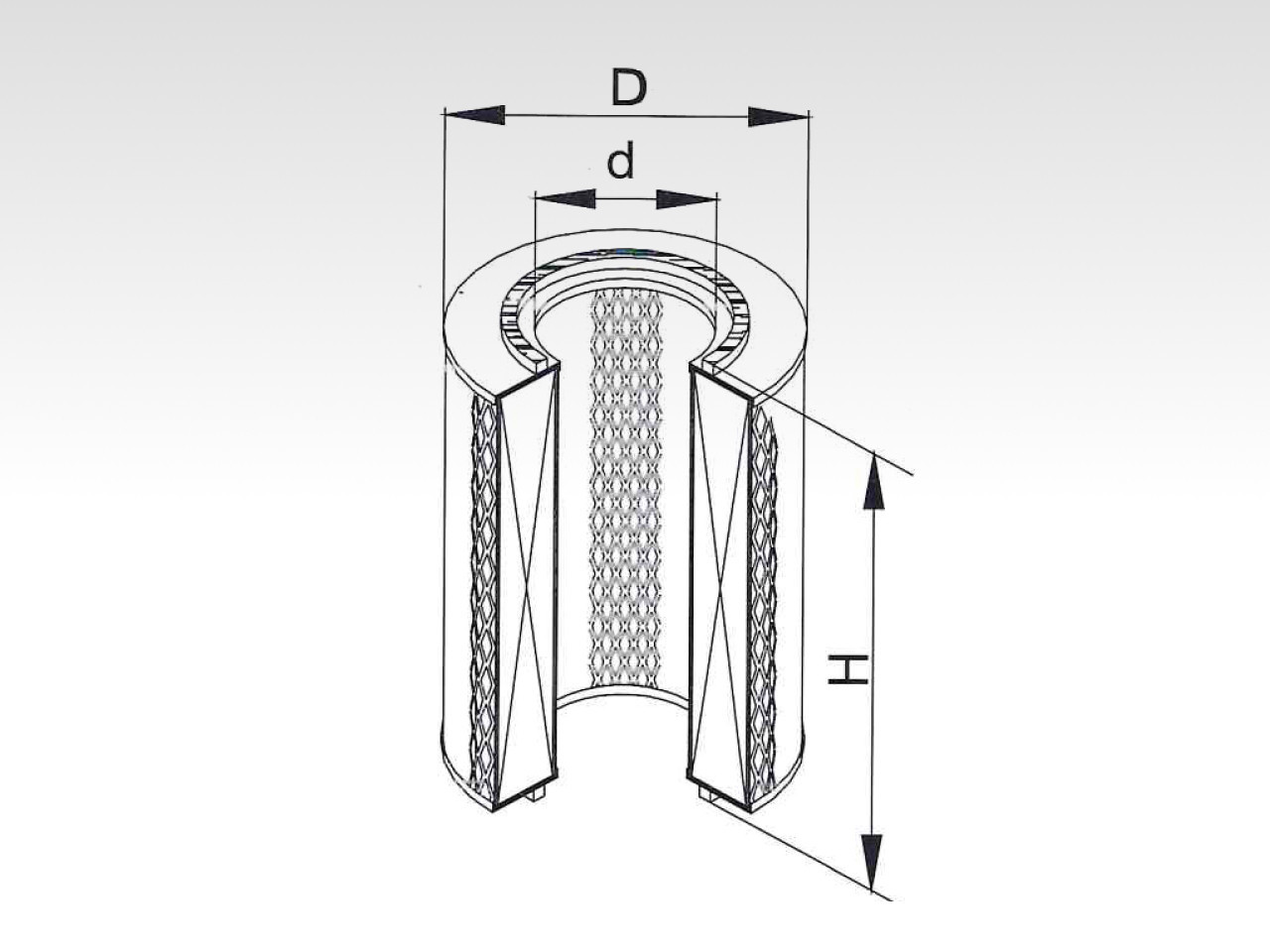 Воздушный фильтр фильтр NEVSKY FILTER NF4020