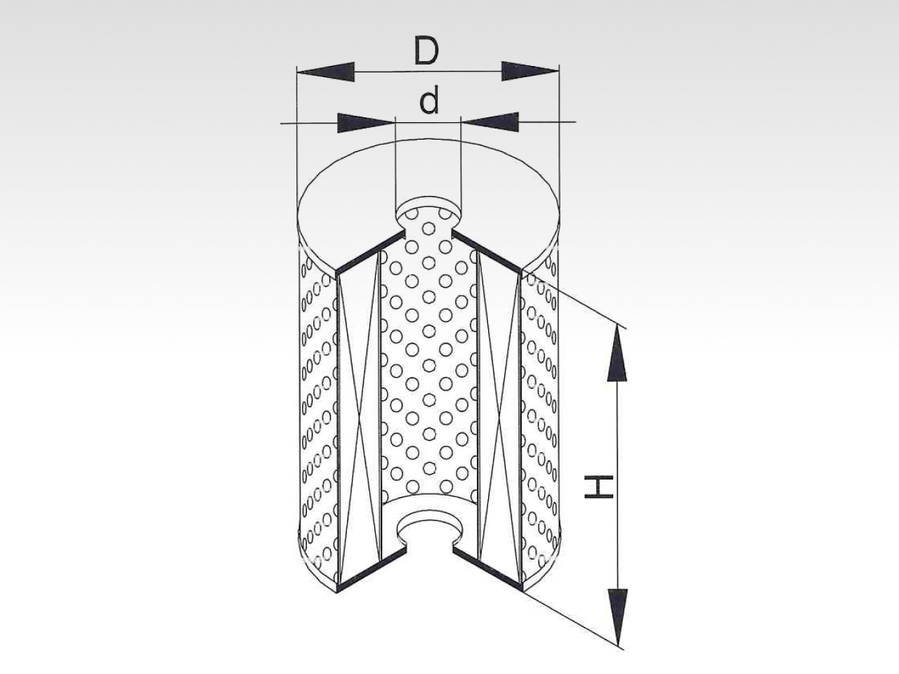 Фильтр для тепловозов и судов, Топливный фильтр фильтр NEVSKY FILTER NF3728
