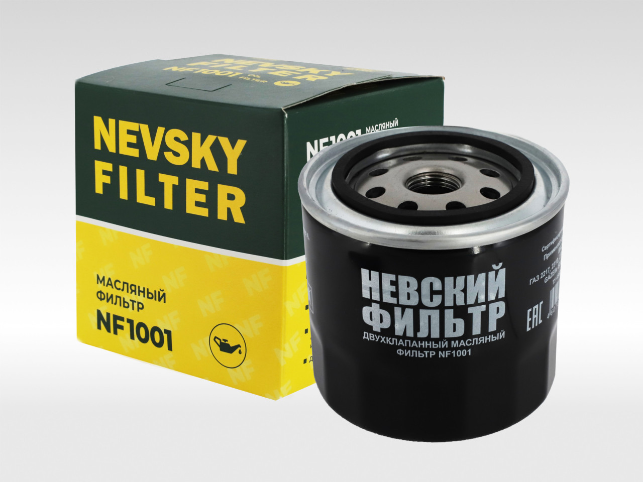 Масляный фильтр фильтр NEVSKY FILTER NF1001EURO