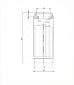 Превью к товару Гидравлический фильтр фильтр NEVSKY FILTER NF1986